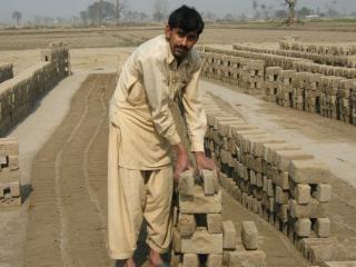 brick kiln worker